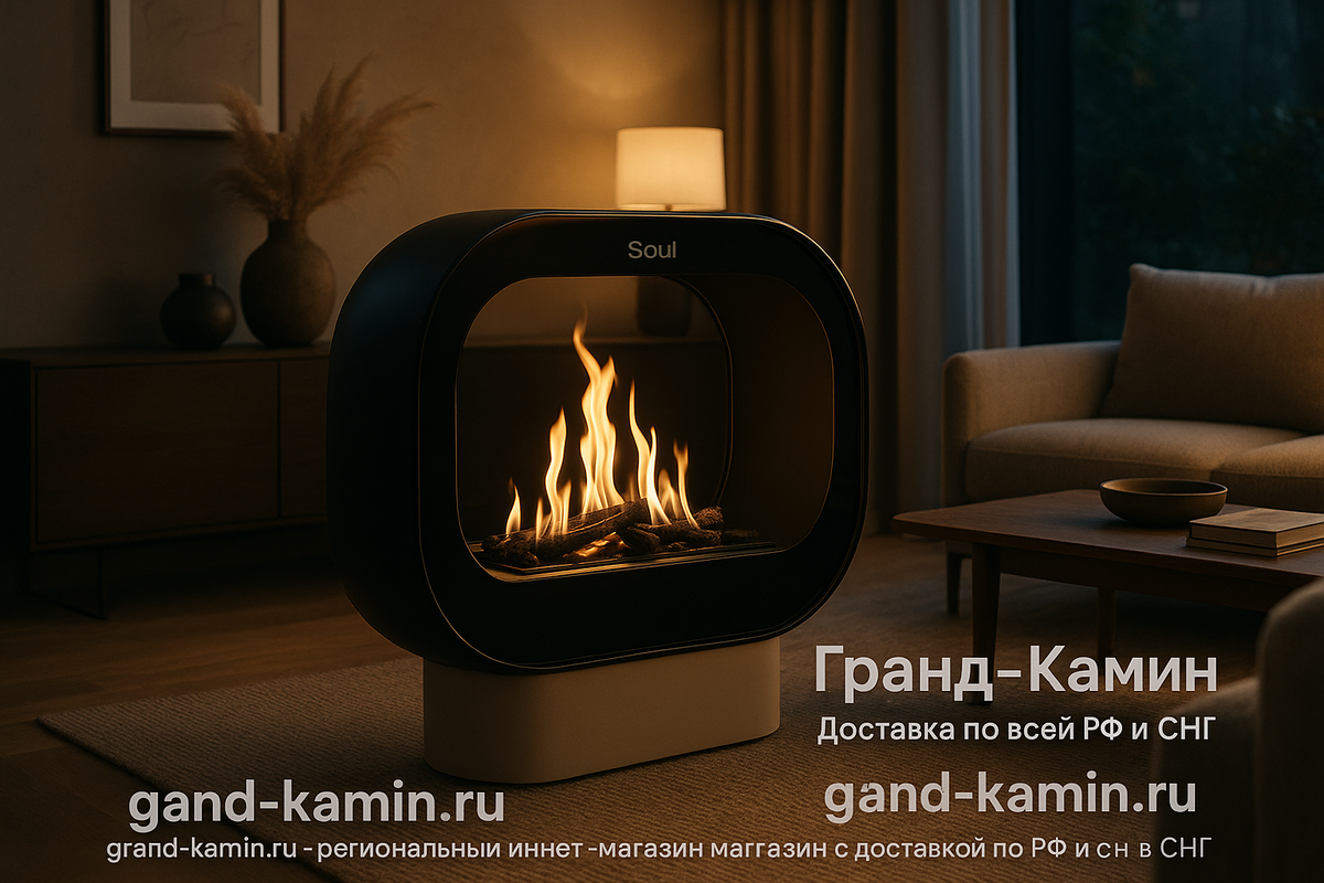    Как биокамин Soul превратит ваш дом в уютное теплое пространство без лишних хлопот Kamin