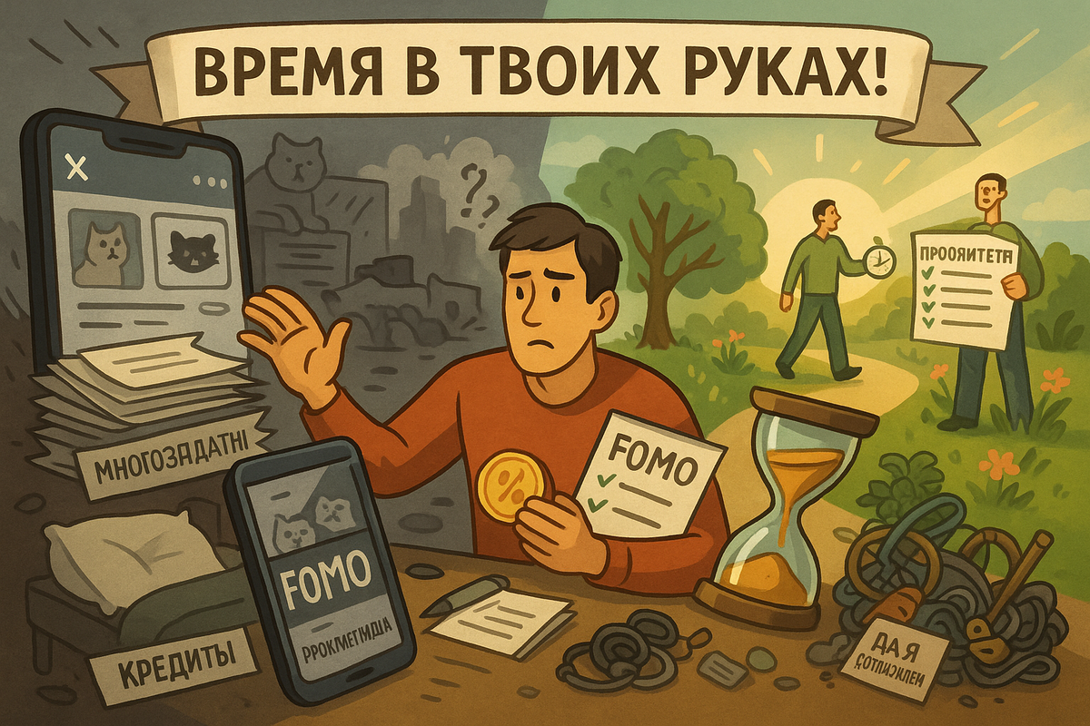 Почему мы теряем время: Причины и как его вернуть