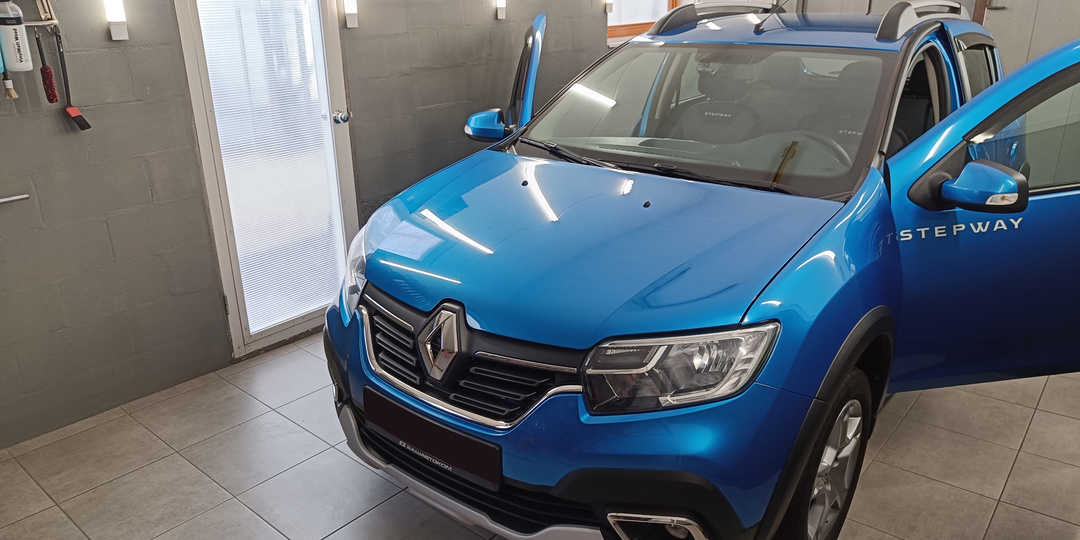 Как дома побывал! Работа с синим Sandero Stepway