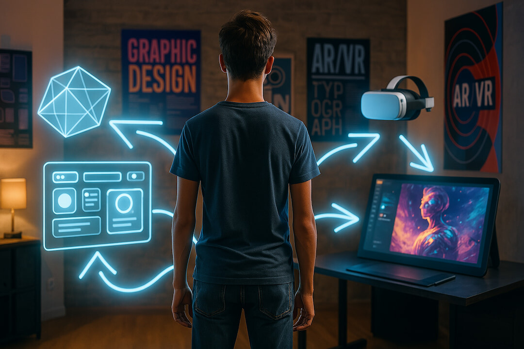 Дизайн развивает креативность, учит решать задачи нестандартно и работать с современными технологиями. Даже если подросток не станет великим художником, умение мыслить дизайном пригодится в маркетинге, IT, инженерии и многих других сферах. А если станет – у него будет работа, которая совмещает творчество и достойный заработок. Ниже – подробное руководство для родителей о мире дизайна: от профессий будущего до вузов, куда можно поступать уже в 2025 году.