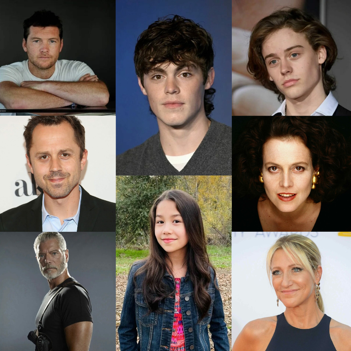 Сэм Уортингтон, Зои  Салдана, Сигурни Уивер, Бритен Далтон, Джек Шампион, Тринити Джо-Ли Блисс, Стивен Лэнг, Джованни Рибизи.