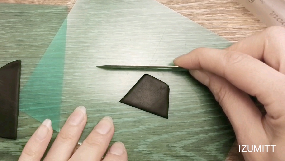 Все углы и срезы сглаживаем.