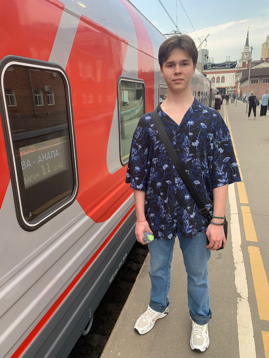 23 апреля 2025. Москва, Казанский вокзал. Кинорежиссер Андрей Арчаков.