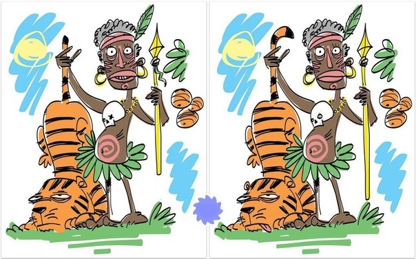 Найди 5 отличий