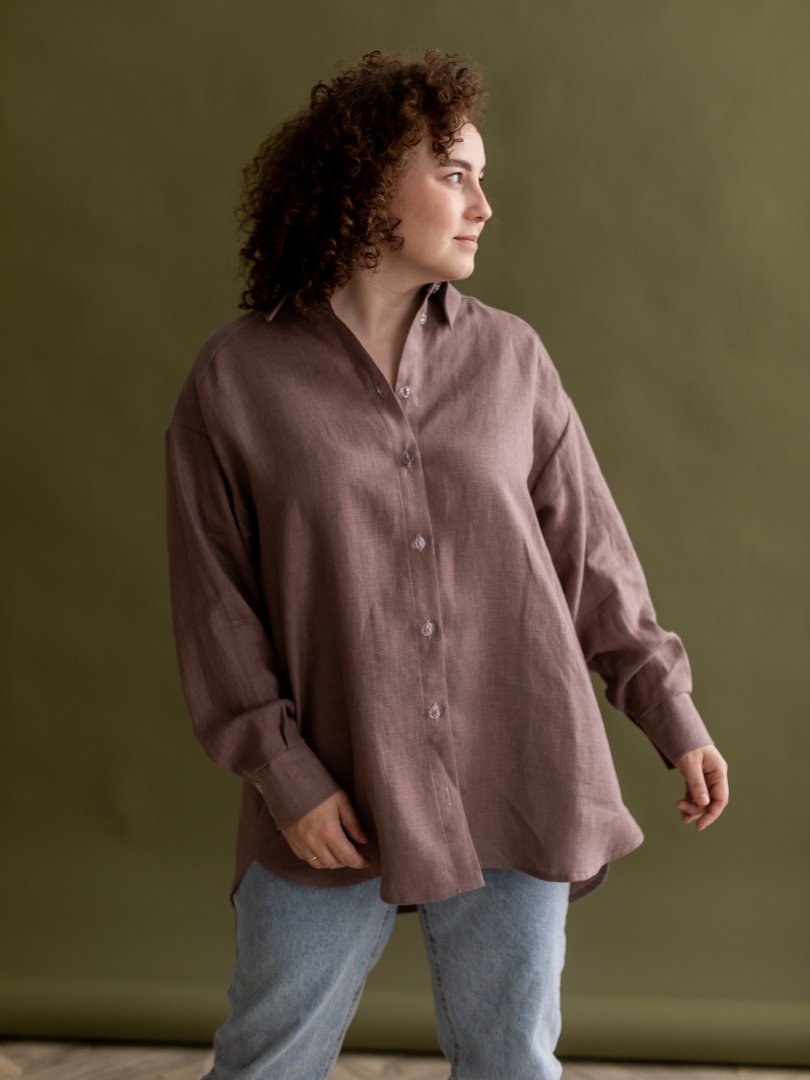 Льняная рубашка от бренда Molinialife