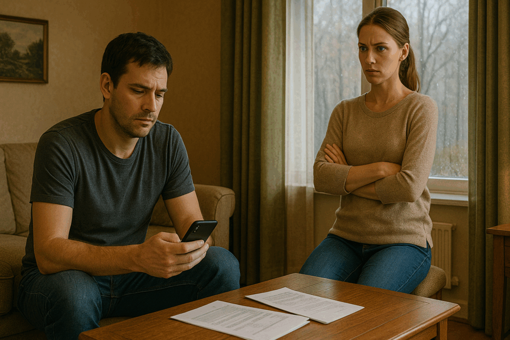    Когда один звонок может разрушить хрупкое равновесие между долгом и семьёй. Уютный уголок