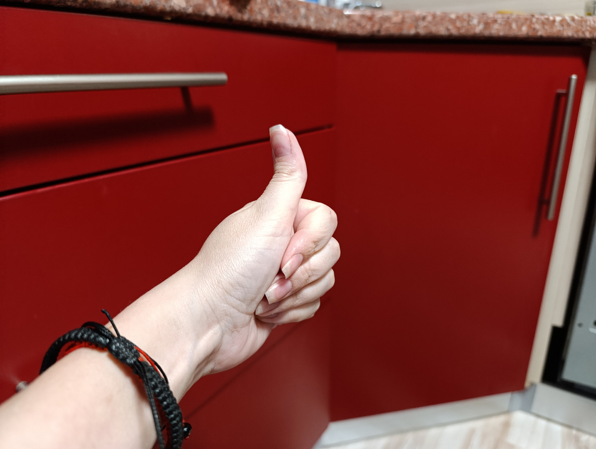 Результат мытья фасадов средством