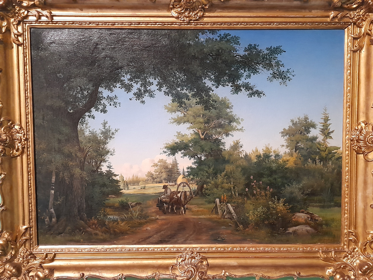 Иван Иванович Шишкин "Вид в окресностях Петербурга", 1856 год