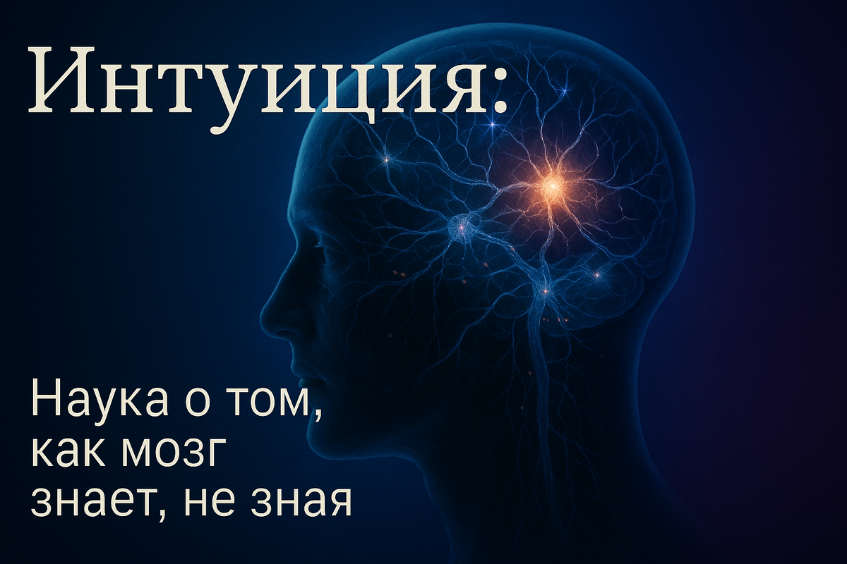 Интуиция — это не магия и не каприз подсознания. 