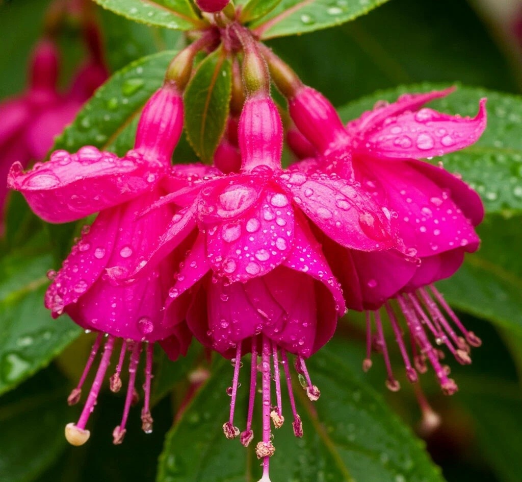 Сверкающая фуксия