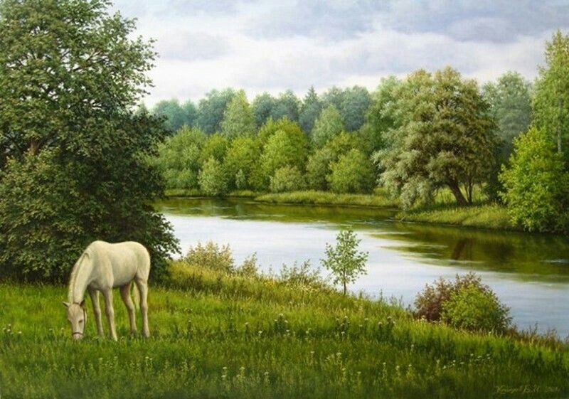 Белый конь (живопись)