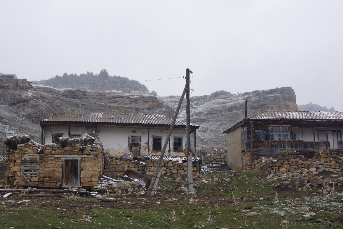 Заброшенный аул Хасаут (Схауат)