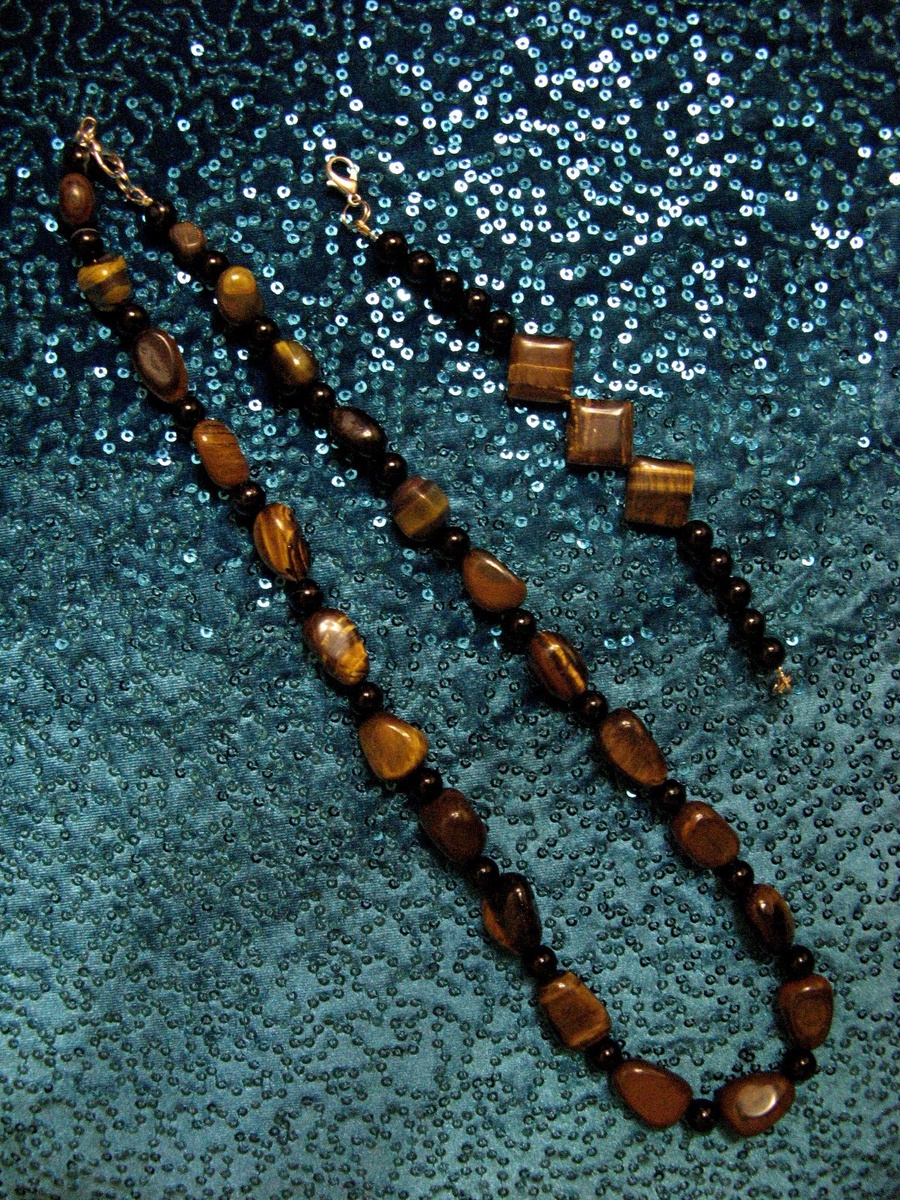 Бусы и браслет после переделки