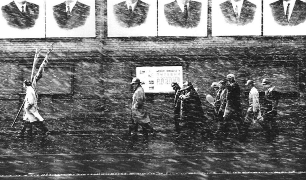 Первомайский парад. Ленинград, 1965