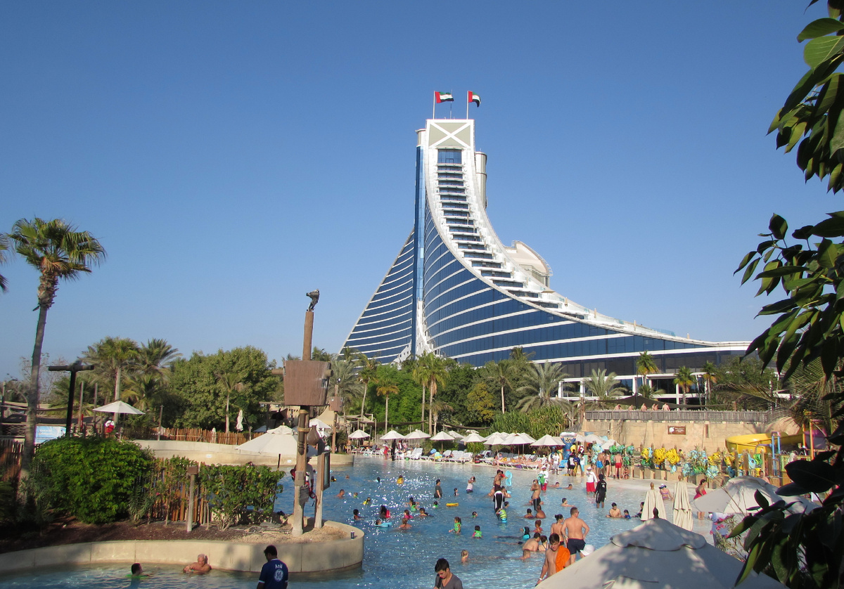 Тот самый аквапарк в Дубае