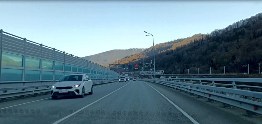 Дорога в Красную Поляну