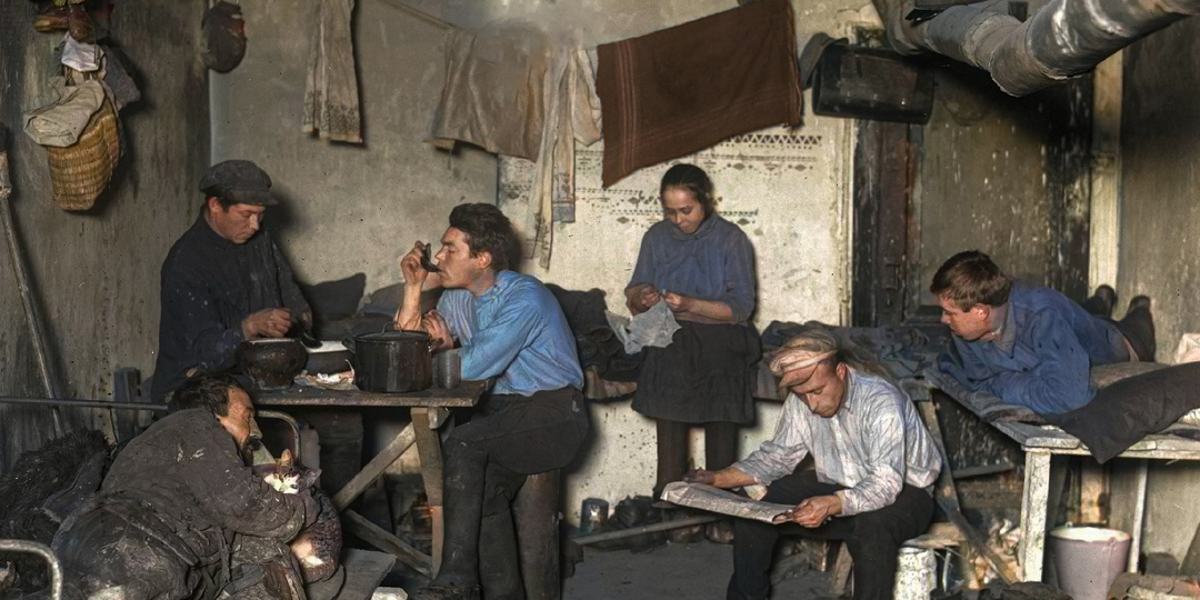 Жизнь Советской Москвы в 1920-е годы. 20 раскрашенных фотографий. Часть III