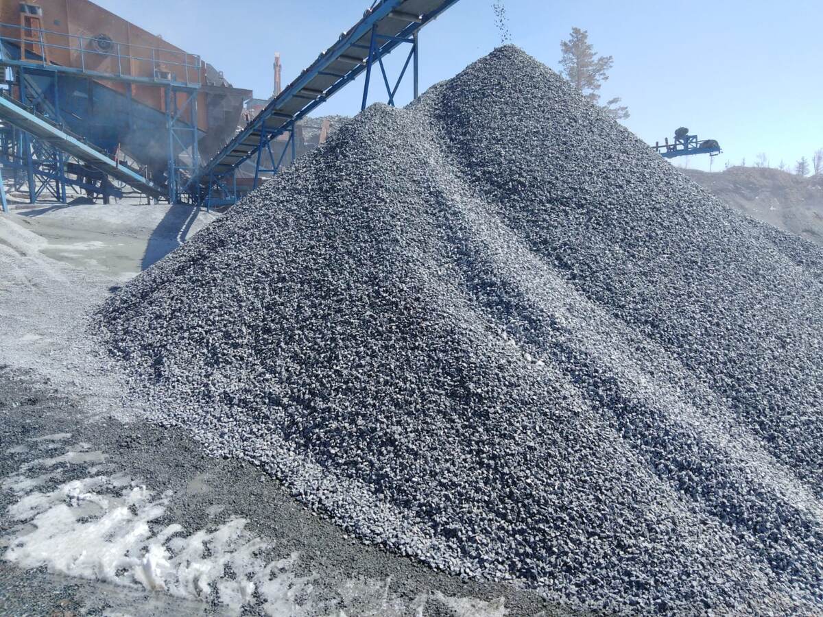 Карьер щебень