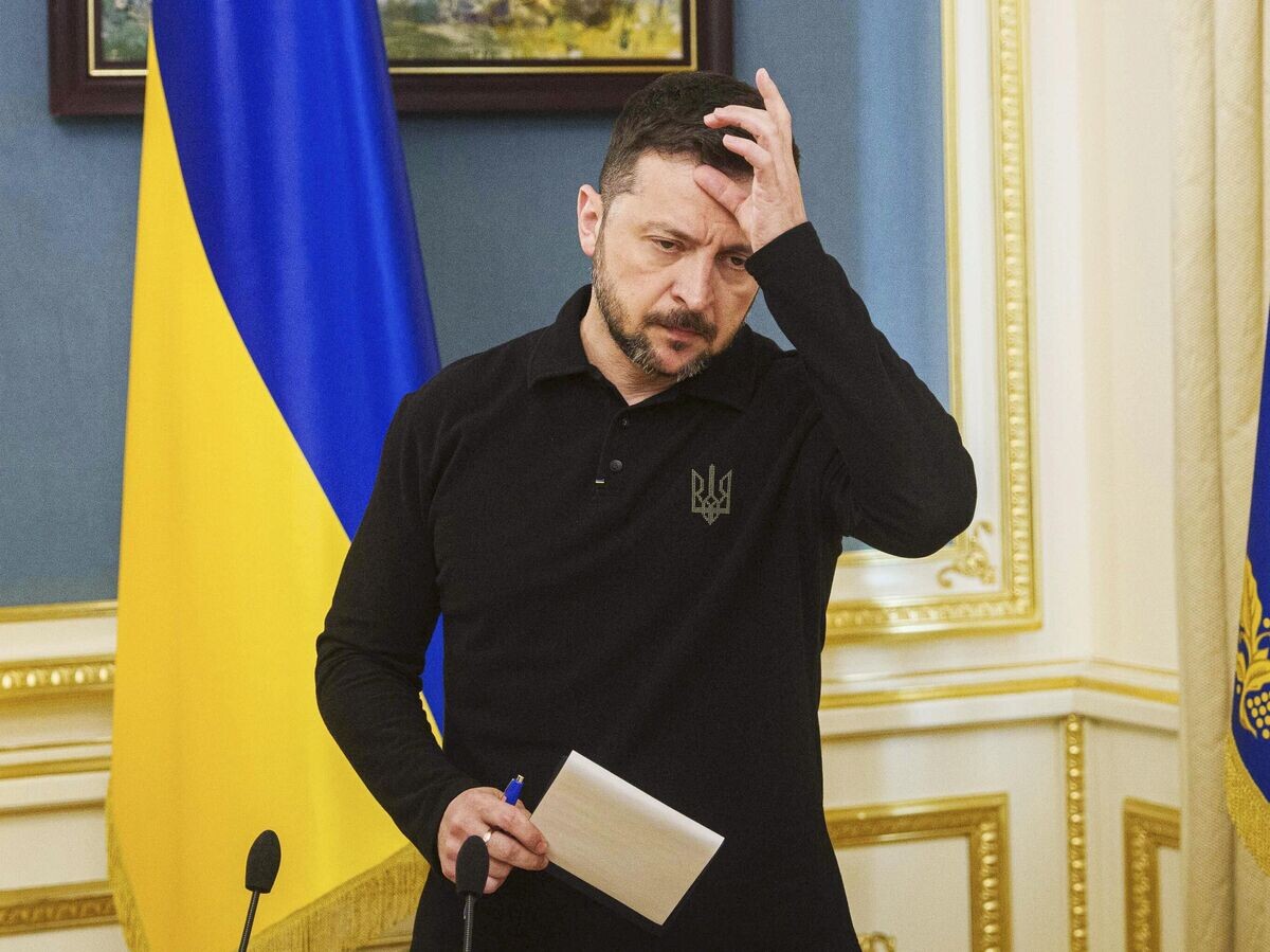    Владимир Зеленский© AP Photo / Evgeniy Maloletka