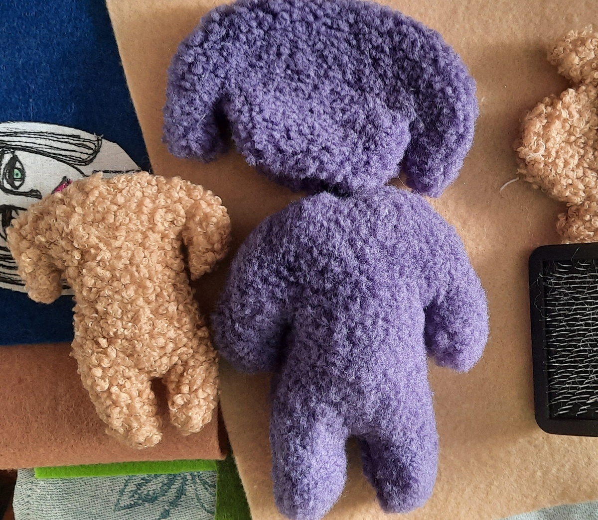 Новая ткань "мех ламы"