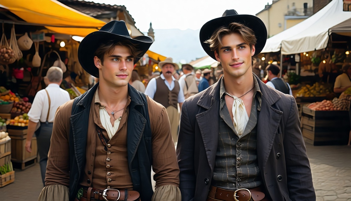 это  близнецы, в истории, а вот ИИ так решил, но тоже вроде похожи 