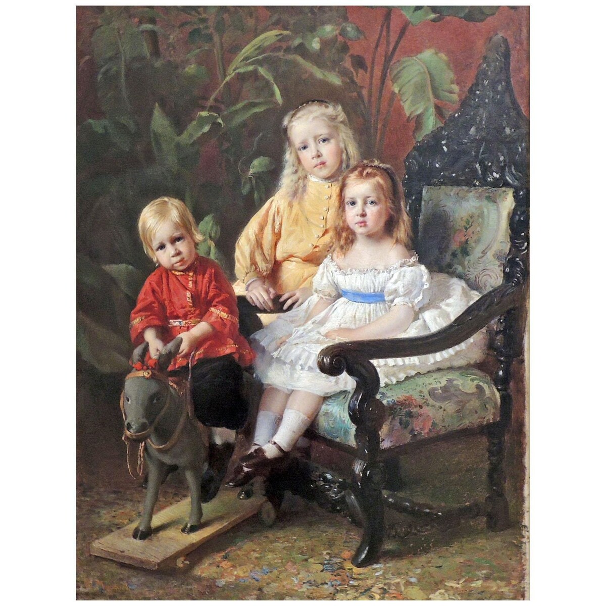                                   Портрет детей Стасовых. 1870. Русский музей