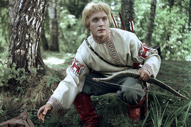    Эдуард Изотов. Кадр из фильма «Морозко», 1965 год.