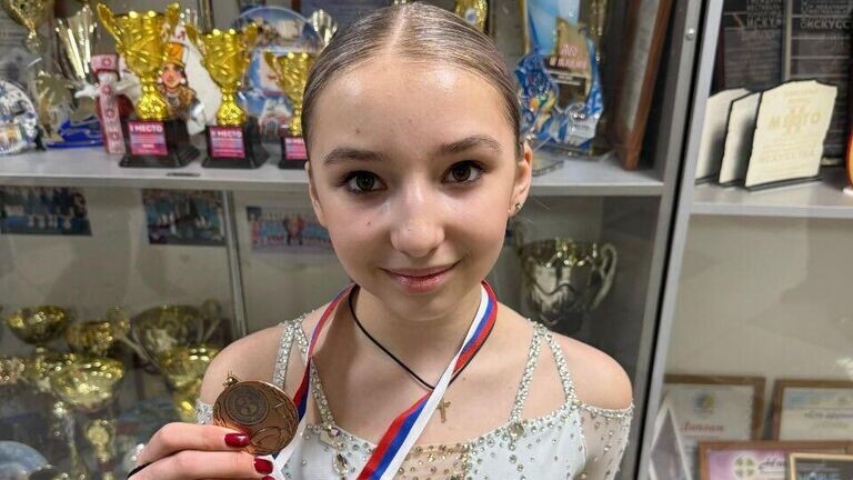 Фигуристка Дарья Антонова. 