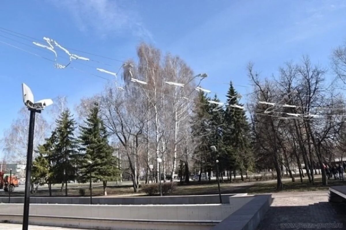    Сквер «Журавли» на улице Пионерской в Пензе подготовят к празднованию 9 мая