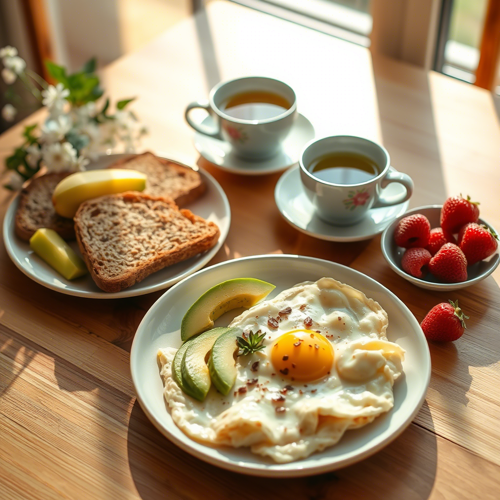 Какая еда на завтрак поможет вам оставаться молодой дольше? 5 простых правил для бодрости и красоты!