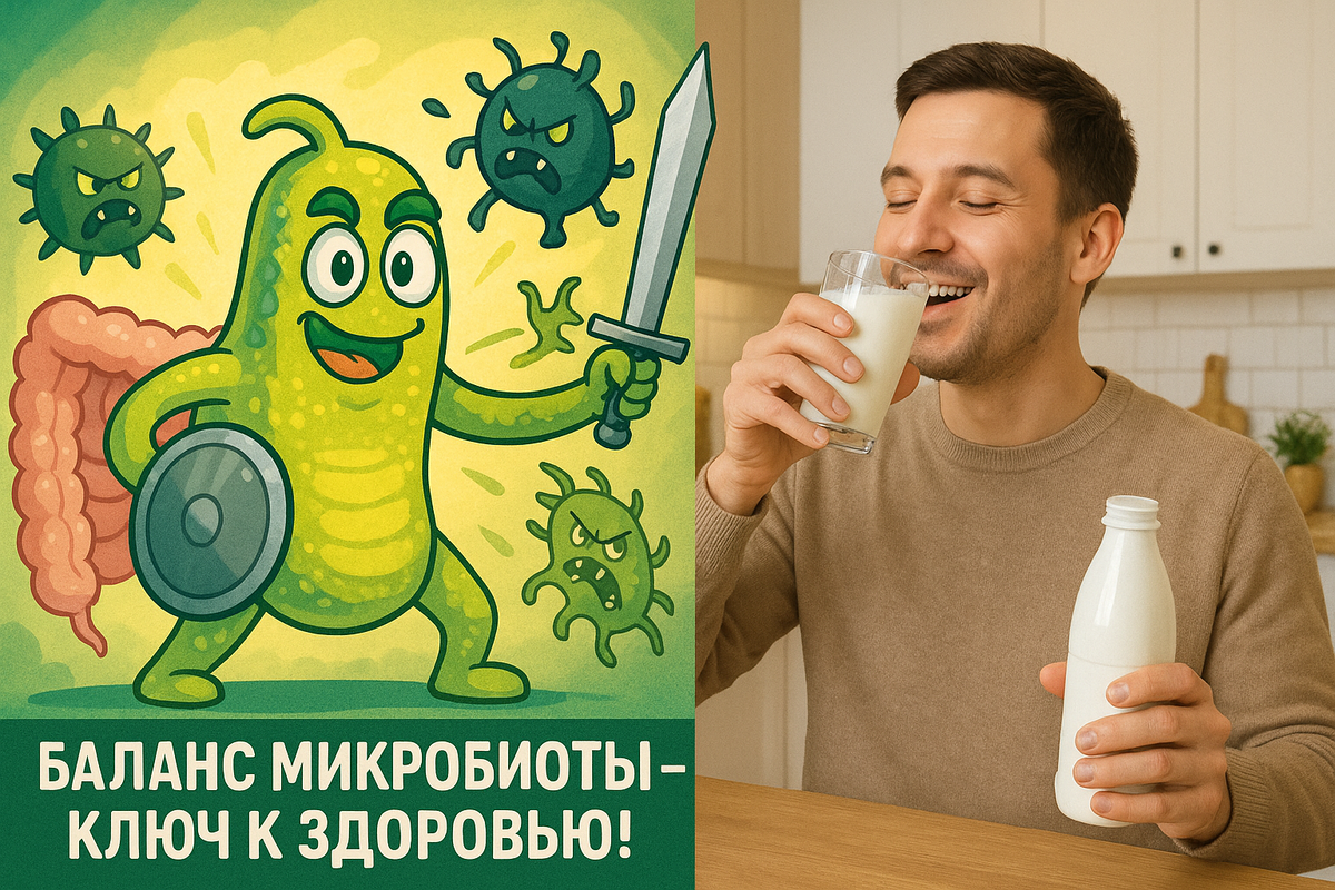 Баланс микробиома - ключ к здоровью!