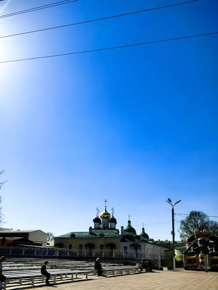 в городском саду