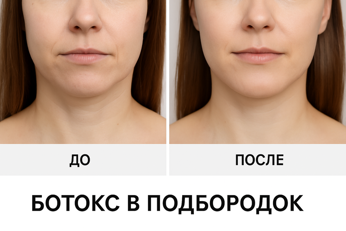 Ботокс в подбородок и нижнюю треть лица: как убрать напряжение и скорректировать овал