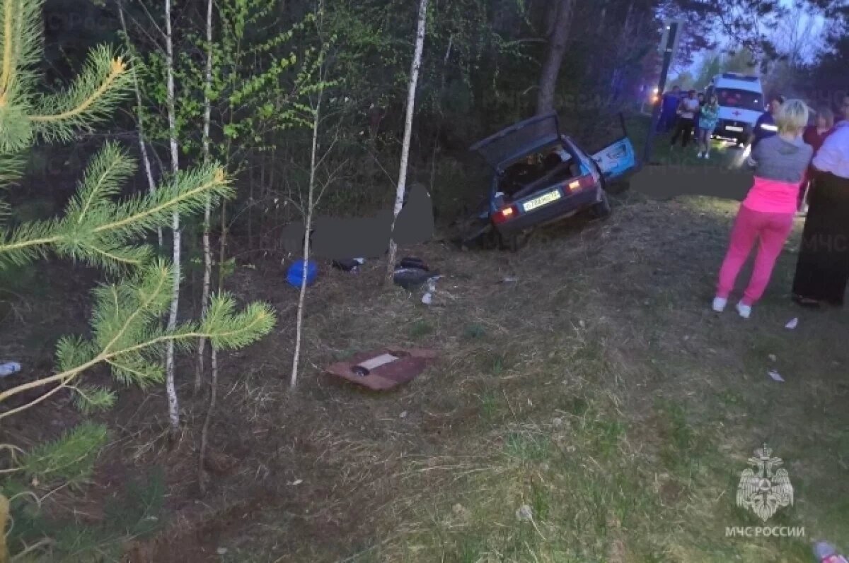    Водитель и пассажиры ВАЗ-2109 погибли в ДТП в Клинцовском районе Брянщины