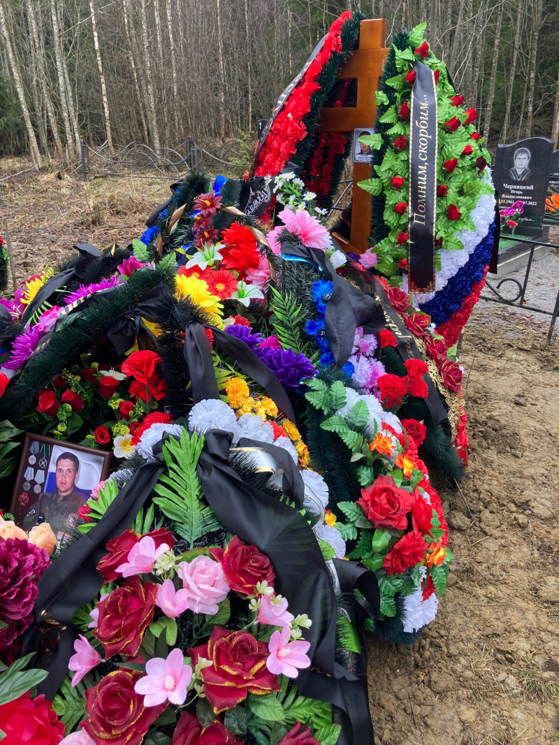    Двух погибших на СВО земляков похоронили жители Питкярантского округаТатьяна Тишкова / VK