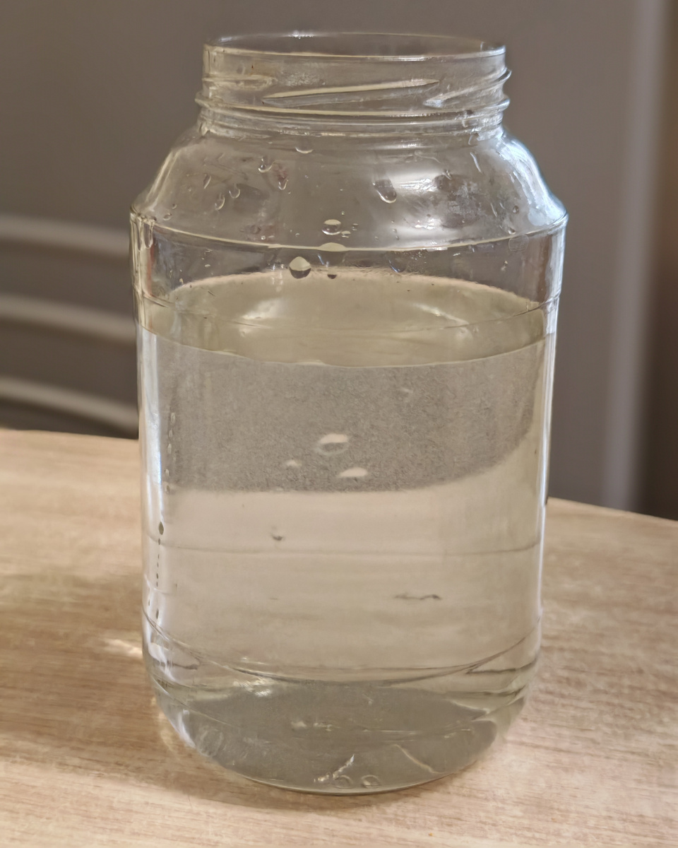 Чудо-напиток разводила в литровой банке