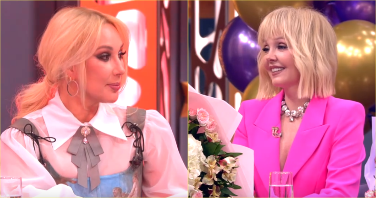 Лера Кудрявцева и Валерия. Фото: скриншот шоу "Секрет на миллион" (НТВ)