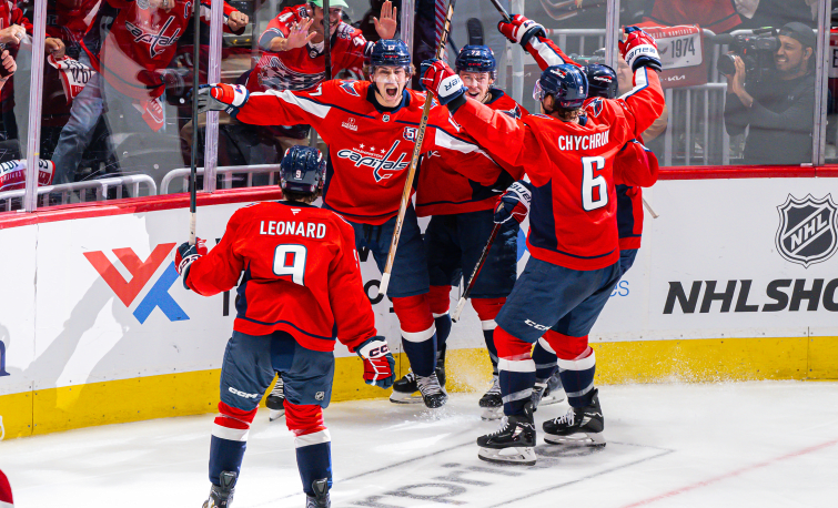 "Вашингтон" способен побеждать и без голов Александра Овечкина. Фото: НХЛ
