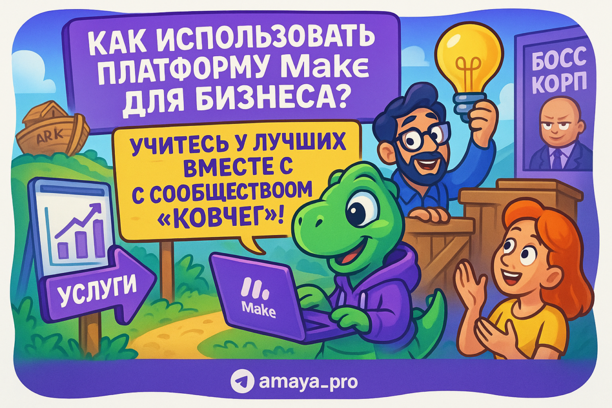    Как автоматизация с Make.com может спасти ваш бизнес от гибели: секреты успешных предпринимателей Артур Хорошев