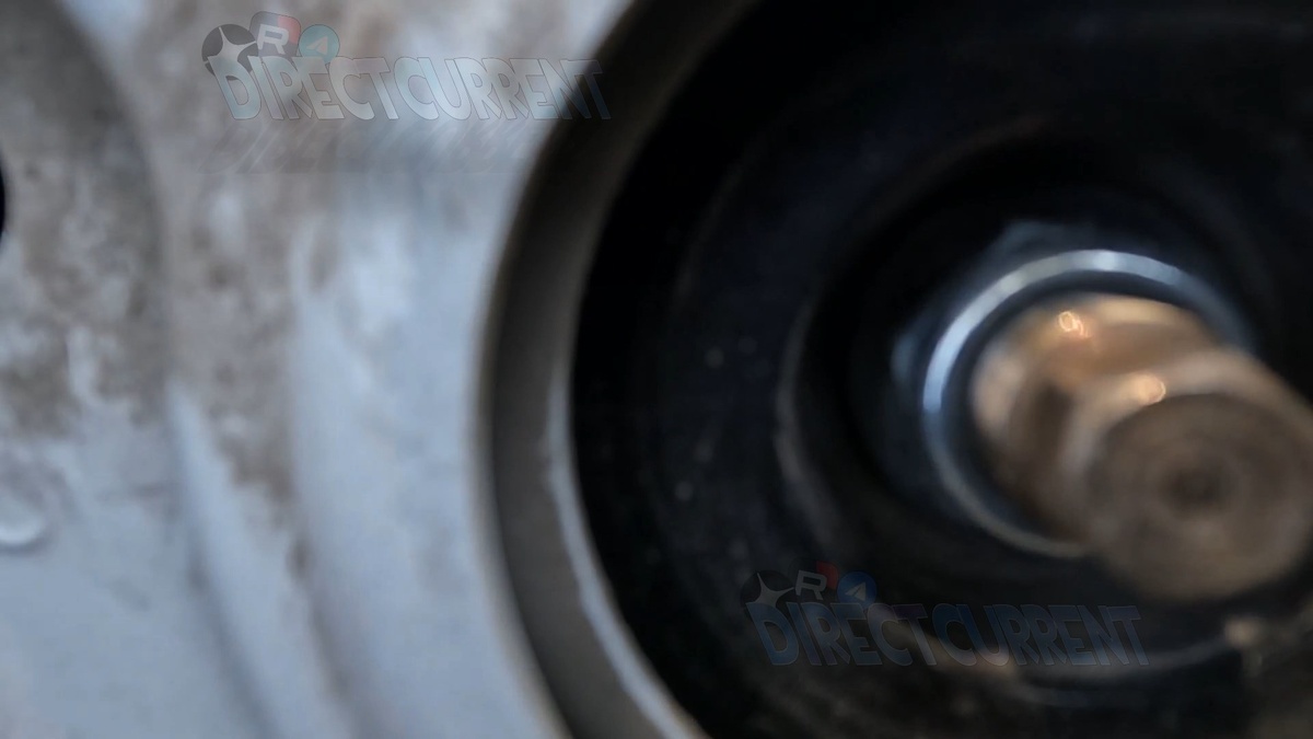 Вид на верхнюю часть стойки с камеры Go Pro