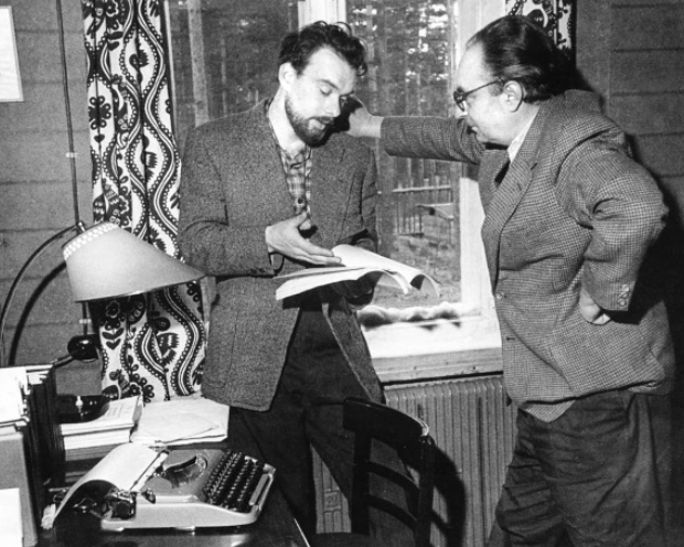 Алексей Баталов и Иосиф Хейфец