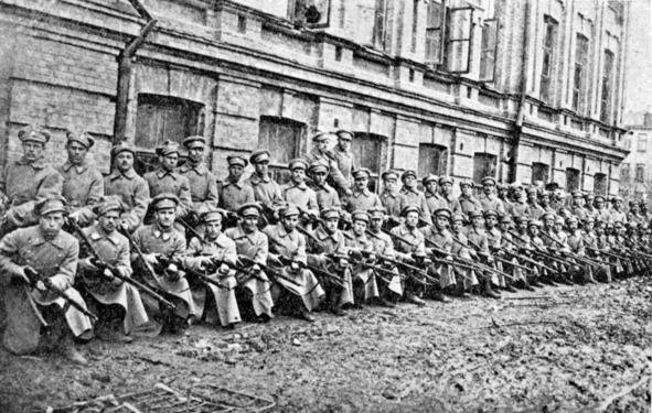Сечевые стрельцы в Киеве