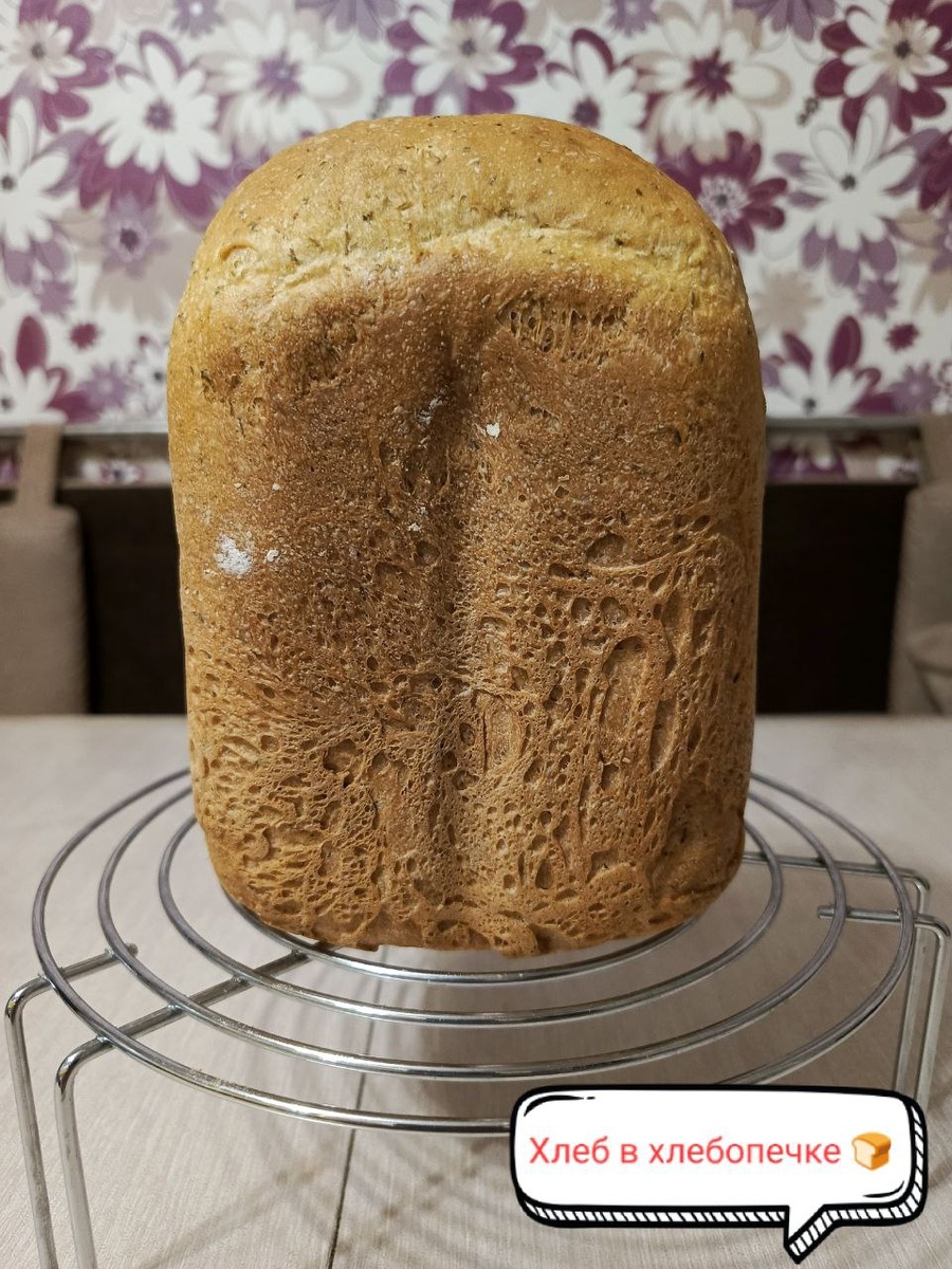 Хлеб с рукколой и тимьяном