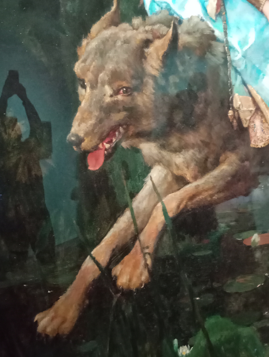 Фрагмент.С выставки Васнецова.