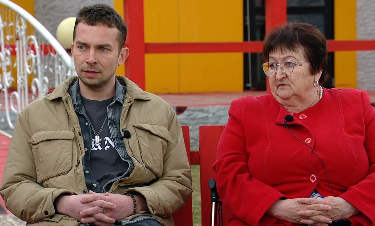 Вадим и Людмила Николаевна Ползовы (фото из эфира на «Okko»)