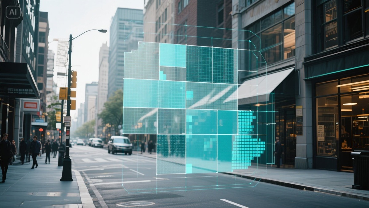 Сложный алгоритм видит чем об\ект отличается от фона.