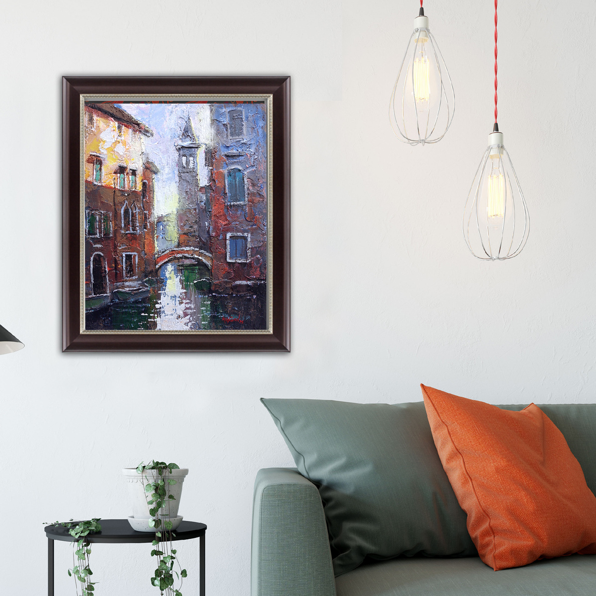 Картина в интерьере