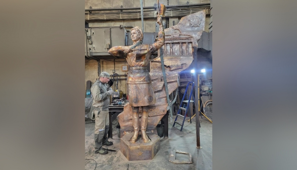    Памятник Бранденбургской Мадонне отлили к юбилею ПобедыНовости Саратова и области – Сетевое издание «Репортер64»