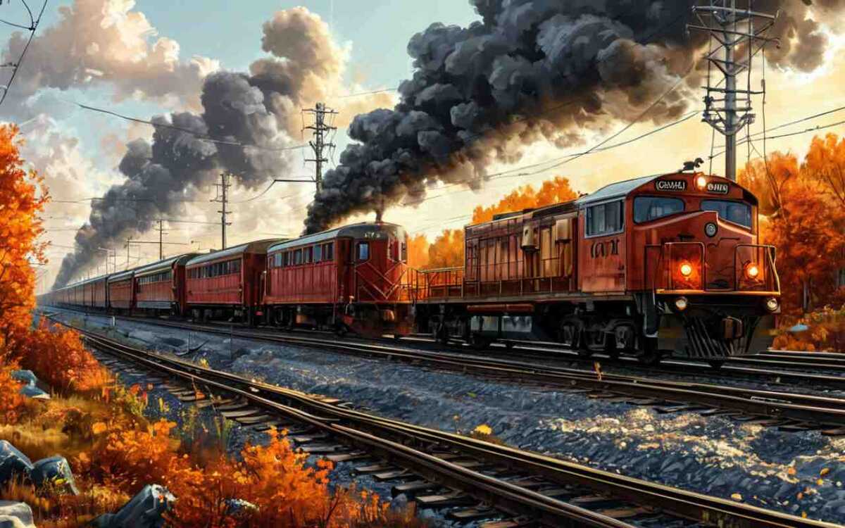    Экспорт энергетического угля из России стал убыточным даже на ключевых направлениях Иллюстрация: нейросеть «Шедеврум»