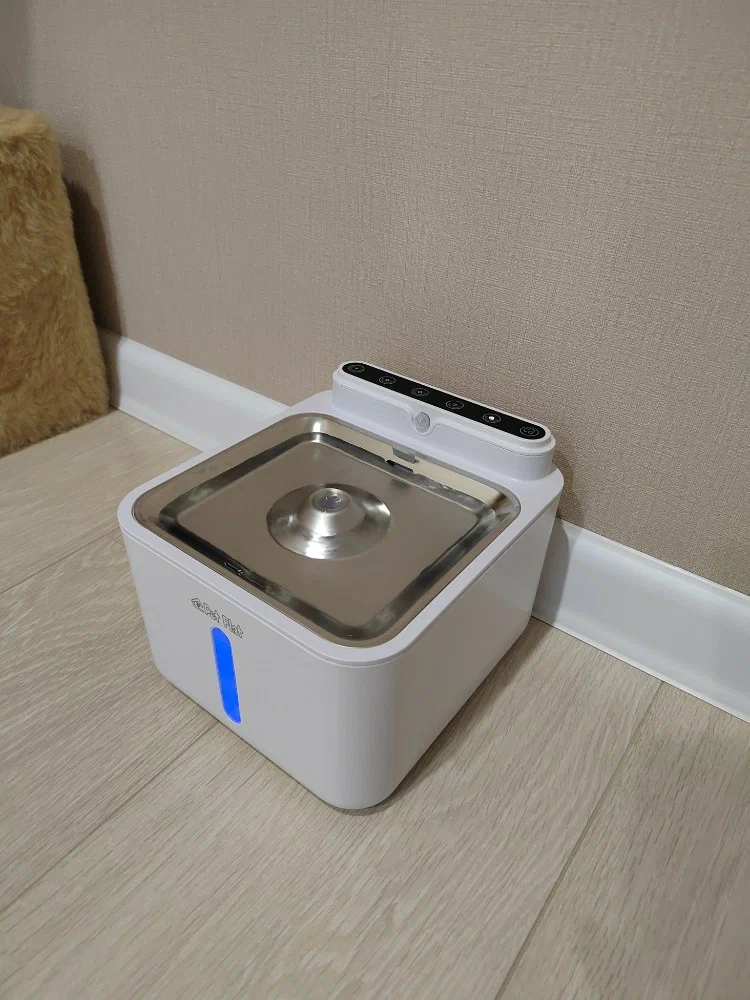 Поилка - фонтан для кошек и собак автоматическая Aqua Lite PET FLAT